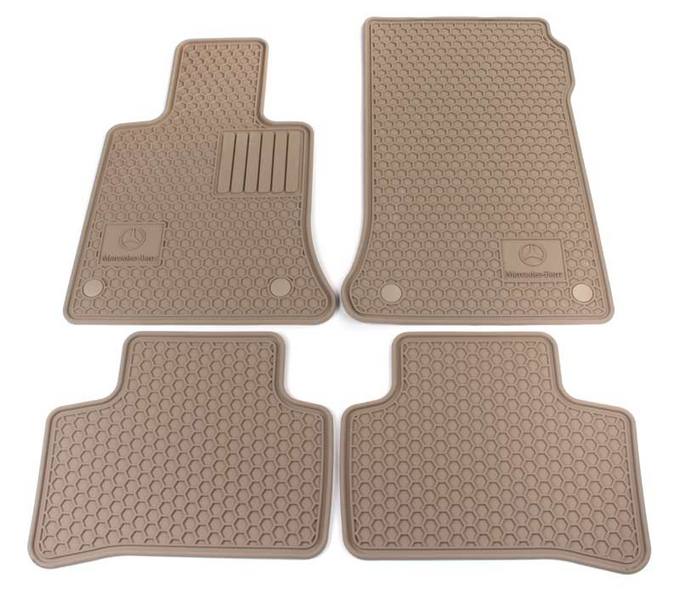 Floor Mat Set (All-Weather) (Beige)